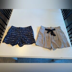 Vintage Anthropologie Hi Rise Shorts Lot of Two Size 6